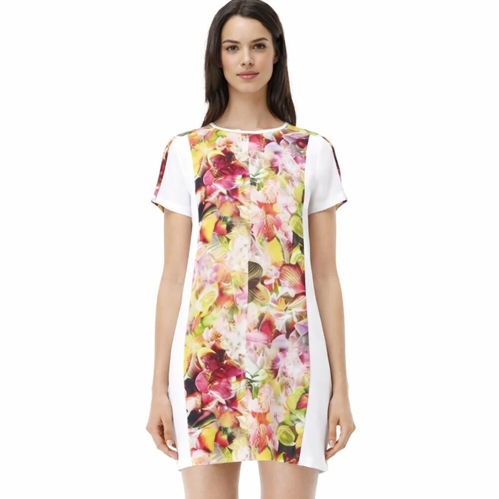 CLUB MONACO | Floral Silk Dress – Women’s Size 2